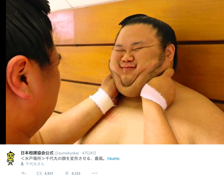 画像有 千代丸のtwitter画像が可愛すぎると話題に 変顔 ループ式インターネット